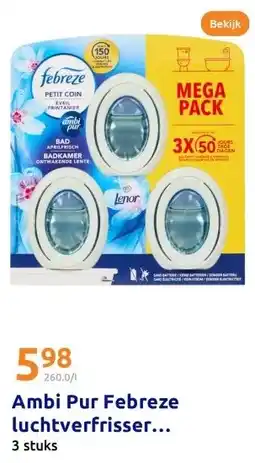 Action Ambi Pur Febreze luchtverfrisser Ontwakende Lente aanbieding