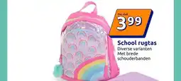 Action School rugtas aanbieding