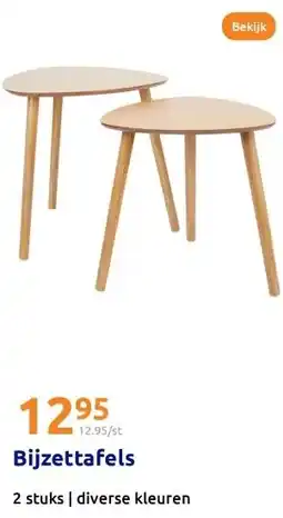 Action Bijzettafels aanbieding