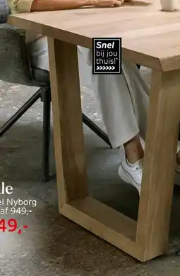 Henders & Hazel Tafel nyborg aanbieding