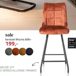 Henders & Hazel Barstoel mischa aanbieding
