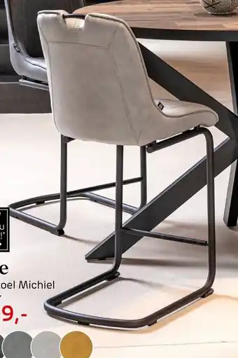 Henders & Hazel Barstoel michiel aanbieding
