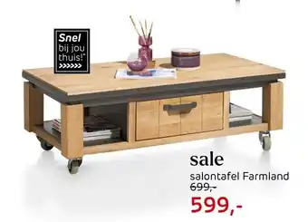 Henders & Hazel Salontafel farmland aanbieding
