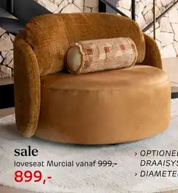 Henders & Hazel Loveseat murcial aanbieding