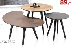 Henders & Hazel Bijzet salontafel maze aanbieding