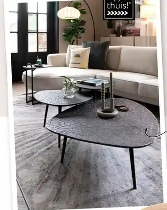 Henders & Hazel Salontafel dorval aanbieding