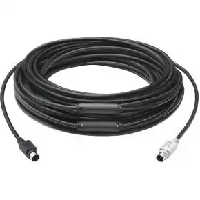 Bol.com Logitech 939-001490 PS/2-kabel 15 m 6-p Mini-DIN Zwart aanbieding