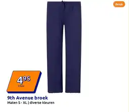 Action 9th Avenue broek aanbieding