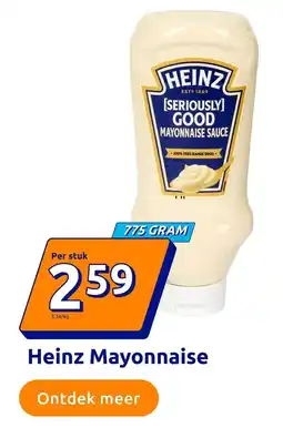 Action Heinz Mayonnaise aanbieding
