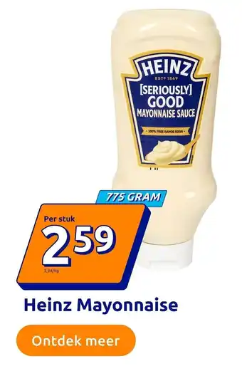 Action Heinz Mayonnaise aanbieding