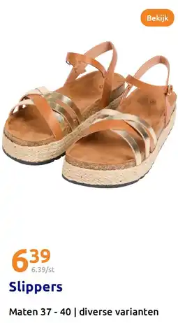 Action Slippers aanbieding