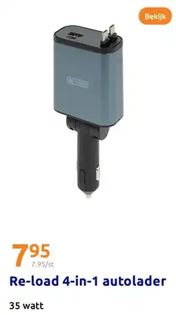 Action Re-load 4 in 1 autolader aanbieding