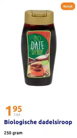 Action Biologische dadelsiroop aanbieding