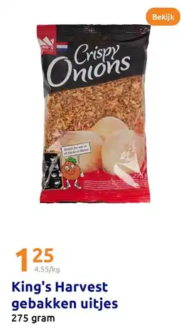 Action King's Harvest gebakken uitjes aanbieding