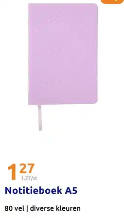 Action Notitieboek A5 aanbieding