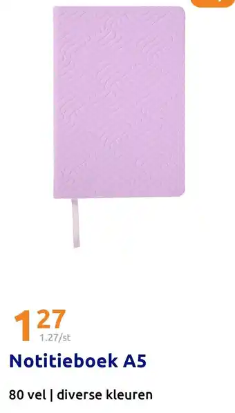 Action Notitieboek A5 aanbieding