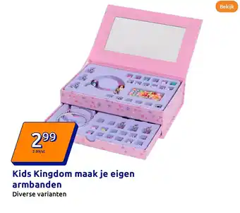 Action Kids Kingdom maak je eigen armbanden aanbieding