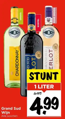 Vomar Voordeelmarkt Grand Sud Wijn aanbieding