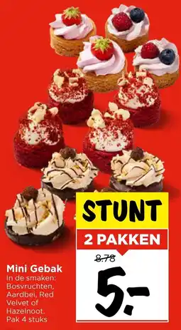 Vomar Voordeelmarkt Mini Gebak aanbieding
