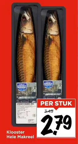 Vomar Voordeelmarkt Klooster Hele Makreel aanbieding