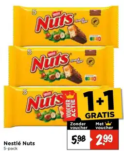 Vomar Voordeelmarkt Nestlé Nuts aanbieding