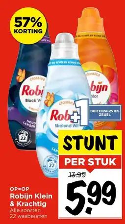 Vomar Voordeelmarkt Robijn Klein & Krachtig aanbieding