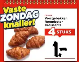 Vomar Voordeelmarkt Versgebakken Roomboter Croissants aanbieding