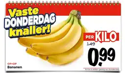 Vomar Voordeelmarkt Bananen aanbieding
