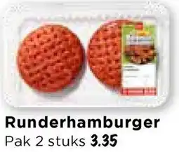 Vomar Voordeelmarkt Runderhamburger aanbieding