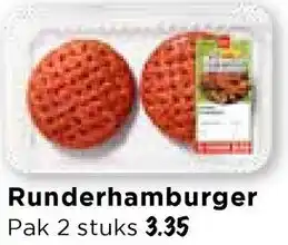 Vomar Voordeelmarkt Runderhamburger aanbieding