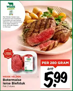 Vomar Voordeelmarkt Botermalse lerse Biefstuk aanbieding