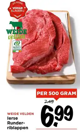Vomar Voordeelmarkt Lerse Runder riblappen aanbieding
