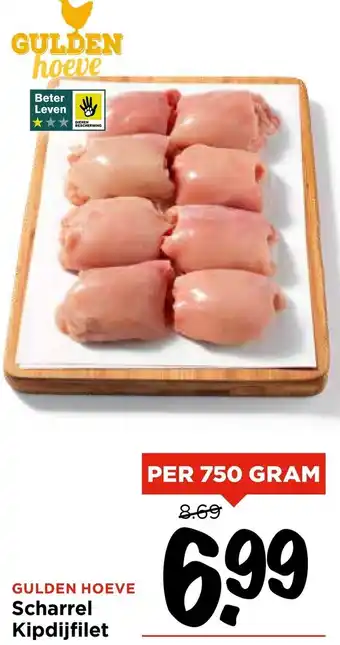 Vomar Voordeelmarkt Scharrel Kipdijfilet aanbieding