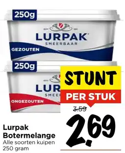 Vomar Voordeelmarkt Lurpak Botermelange aanbieding