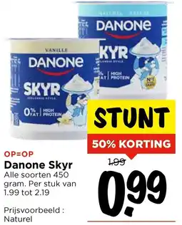 Vomar Voordeelmarkt Danone Skyr aanbieding