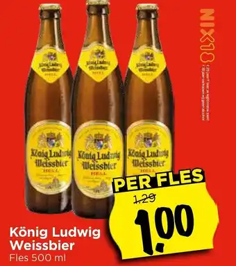 Vomar Voordeelmarkt König Ludwig Weissbier aanbieding