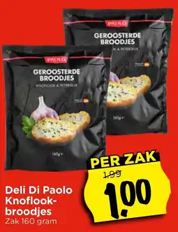 Vomar Voordeelmarkt Deli Di Paolo Knoflook broodjes aanbieding
