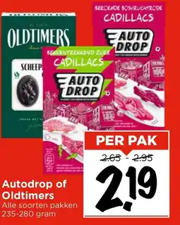 Vomar Voordeelmarkt Autodrop of Oldtimers aanbieding