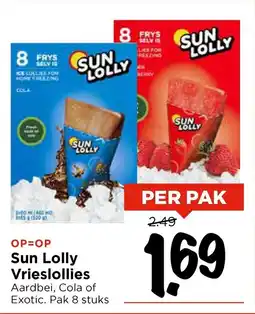 Vomar Voordeelmarkt Sun Lolly Vrieslollies aanbieding