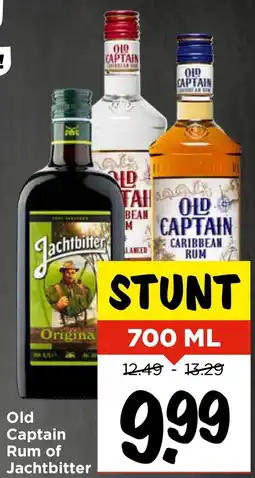 Vomar Voordeelmarkt Old Captain Rum of Jachtbitter aanbieding