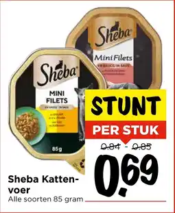 Vomar Voordeelmarkt Sheba Kattenvoer aanbieding