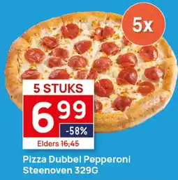 Butlon Pizza Dubbel Pepperoni Steenoven aanbieding