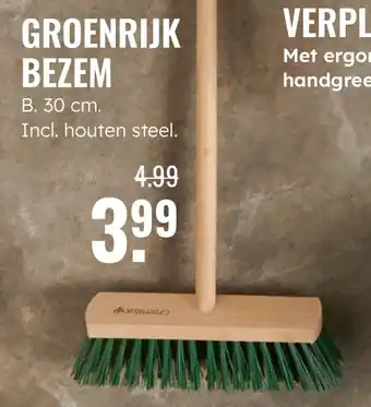 GroenRijk Groenrijk bezem aanbieding