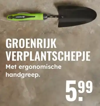 GroenRijk Groenrijk verplantschepje aanbieding