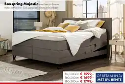 Woonsquare Boxspring Majestic aanbieding