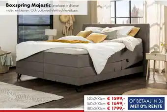 Woonsquare Boxspring Majestic aanbieding