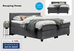 Woonsquare Boxspring Veneto aanbieding