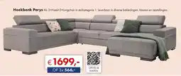 Woonsquare Hoekbank Parys aanbieding