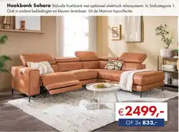 Woonsquare Hoekbank Sahara aanbieding