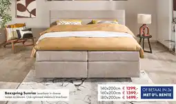 Woonsquare Boxspring Sunrise aanbieding